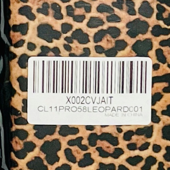 iPhone 11 Max leopard print silicone gel phone case NWT - Picture 3 of 5